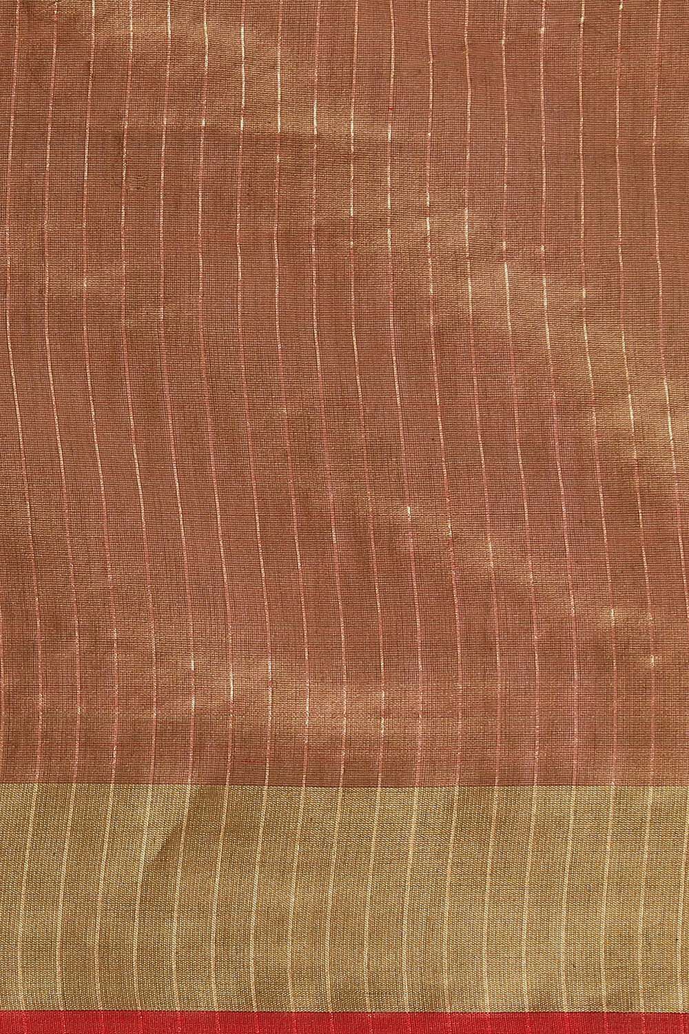 Green Pure Tussar Silk Bhagalpuri Saree image number null
