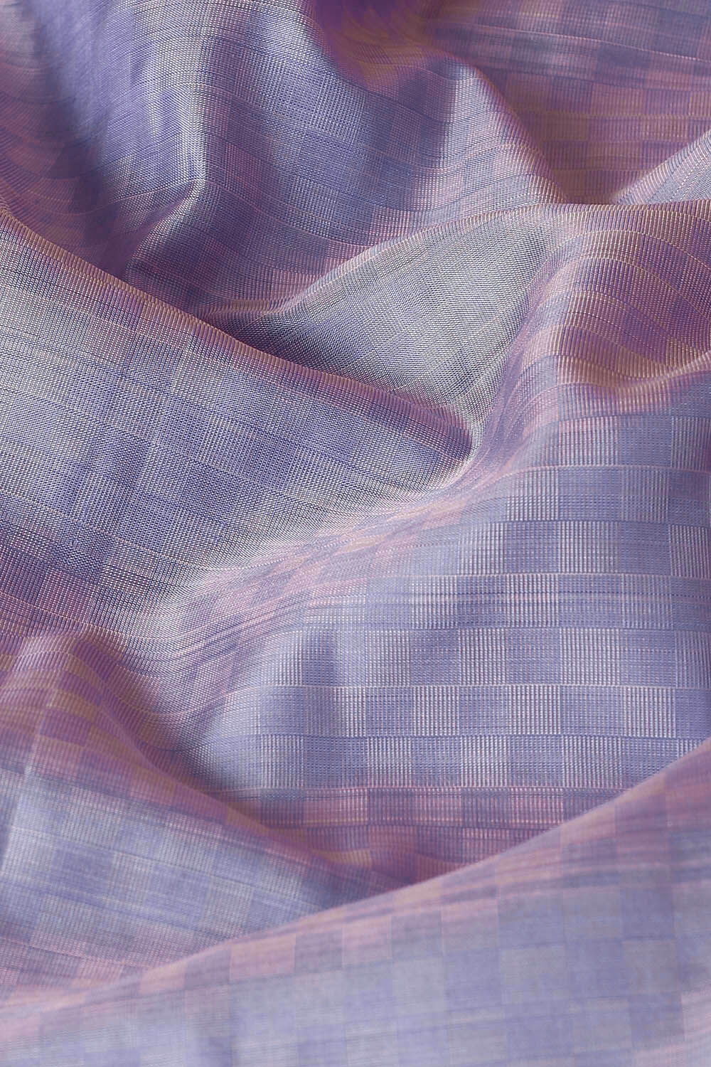 Violet Pure Silk Kanjivaram Saree image number null