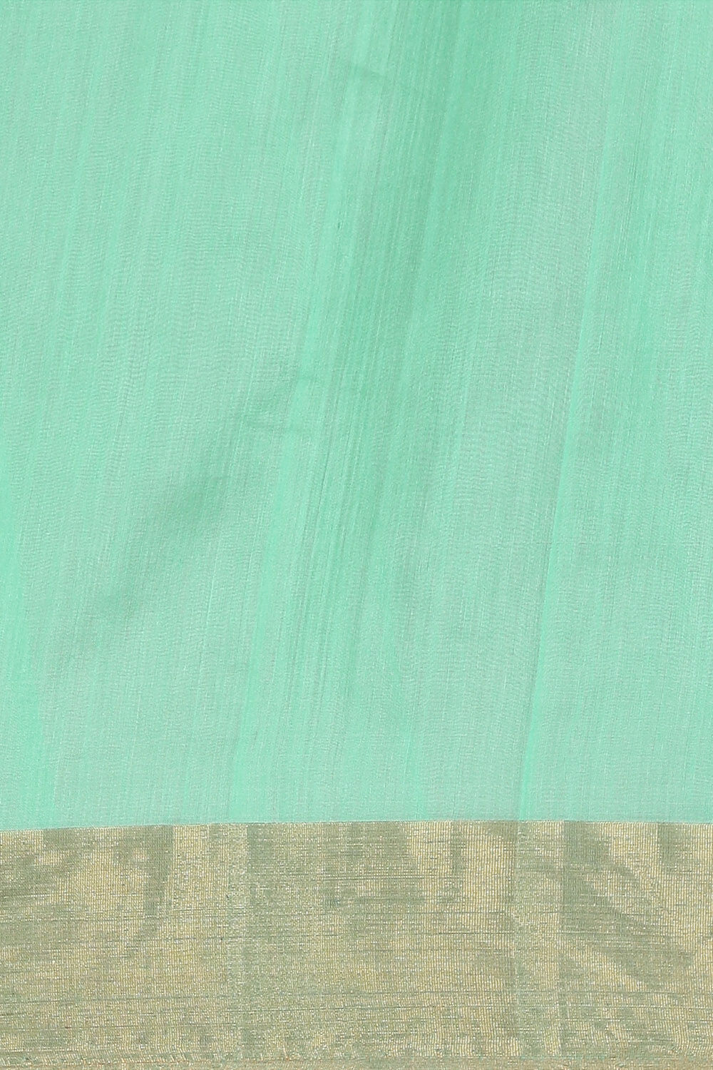 Light Green Pure Silk Cotton Chanderi Saree image number null