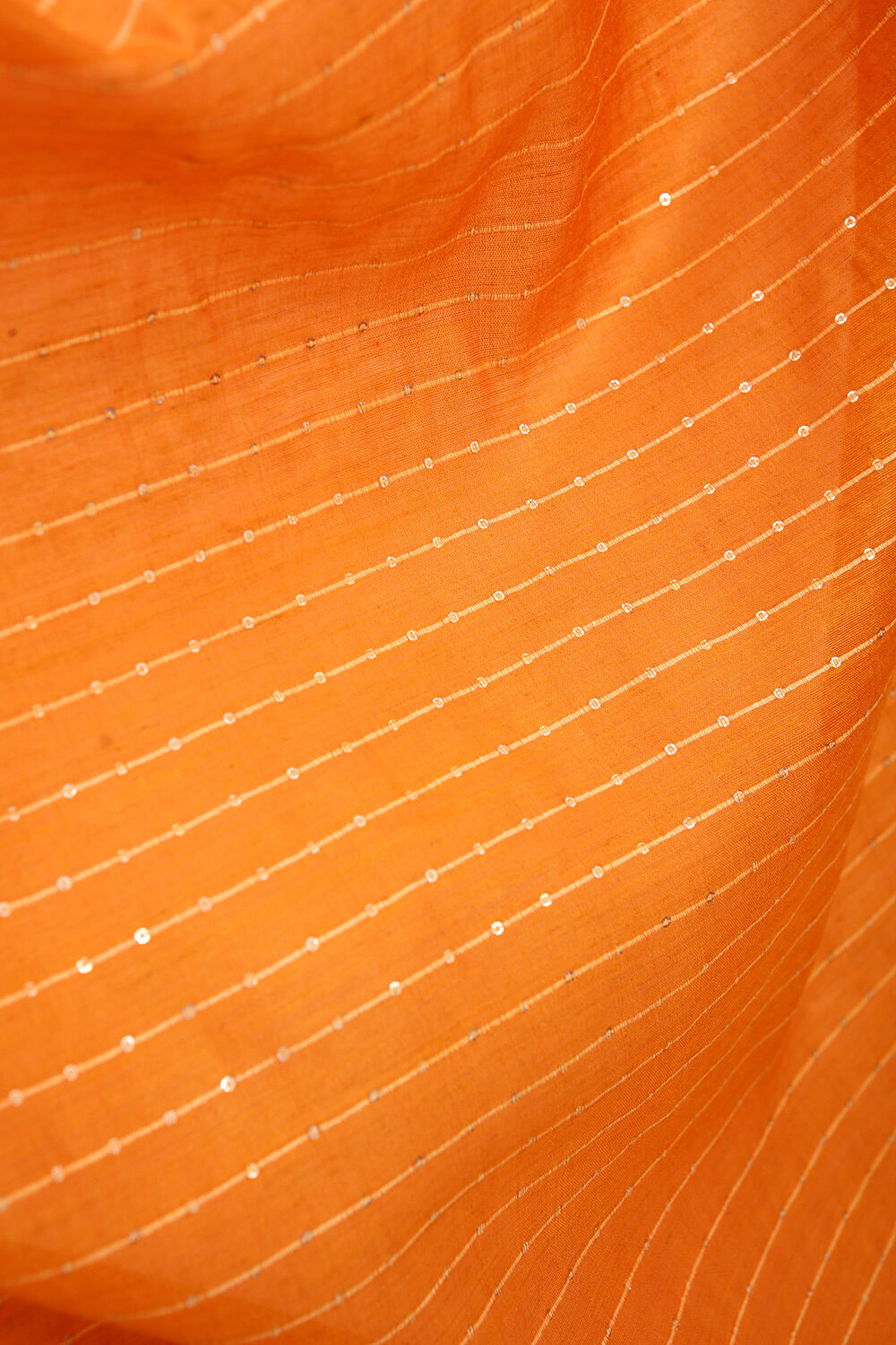 Orange Chattisgarh Woven Pure Tussar Silk Saree image number null