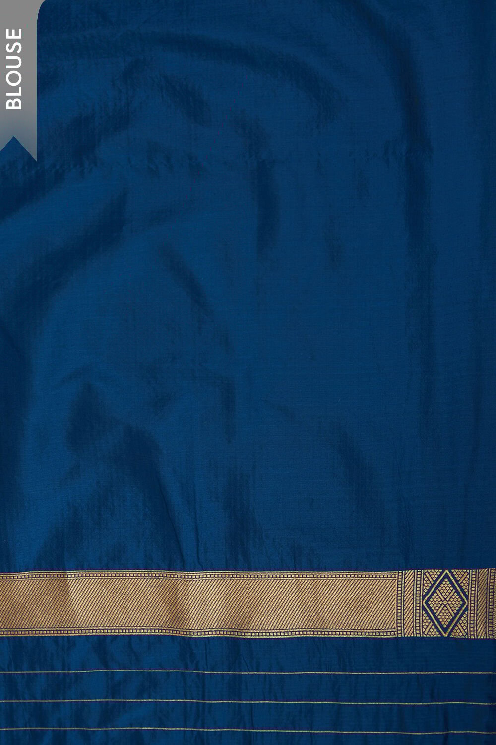Blue Pure Silk Tissue Brocade Banarasi Saree image number null