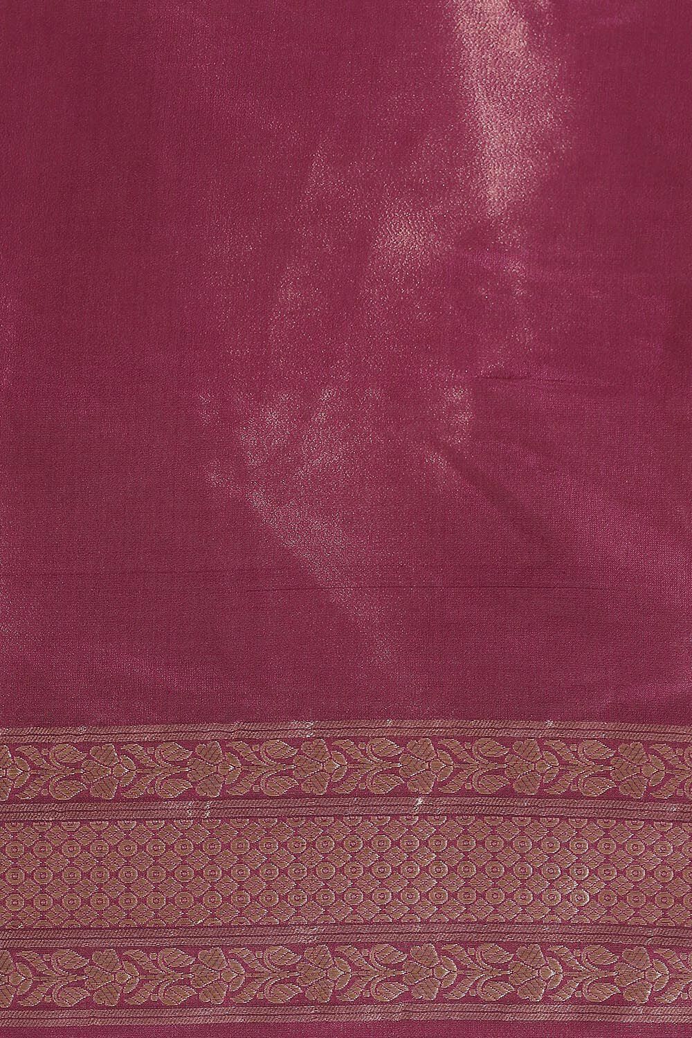 Dark Pink Pure Silk Banarasi Saree image number null