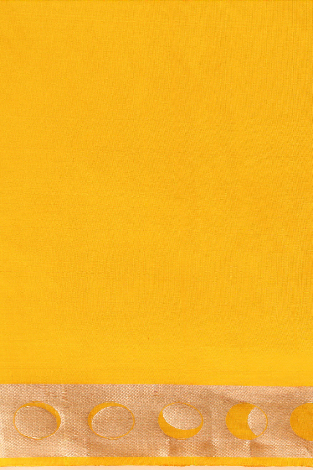 Yellow Pure Silk Woven South Saree image number null