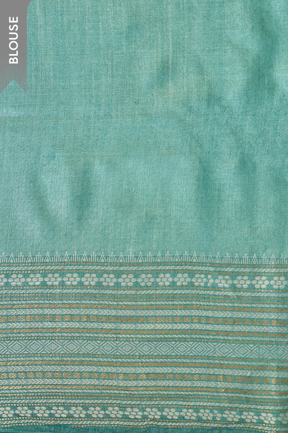 Light Blue Chattisgarh Woven Pure Tussar Silk Saree image number null