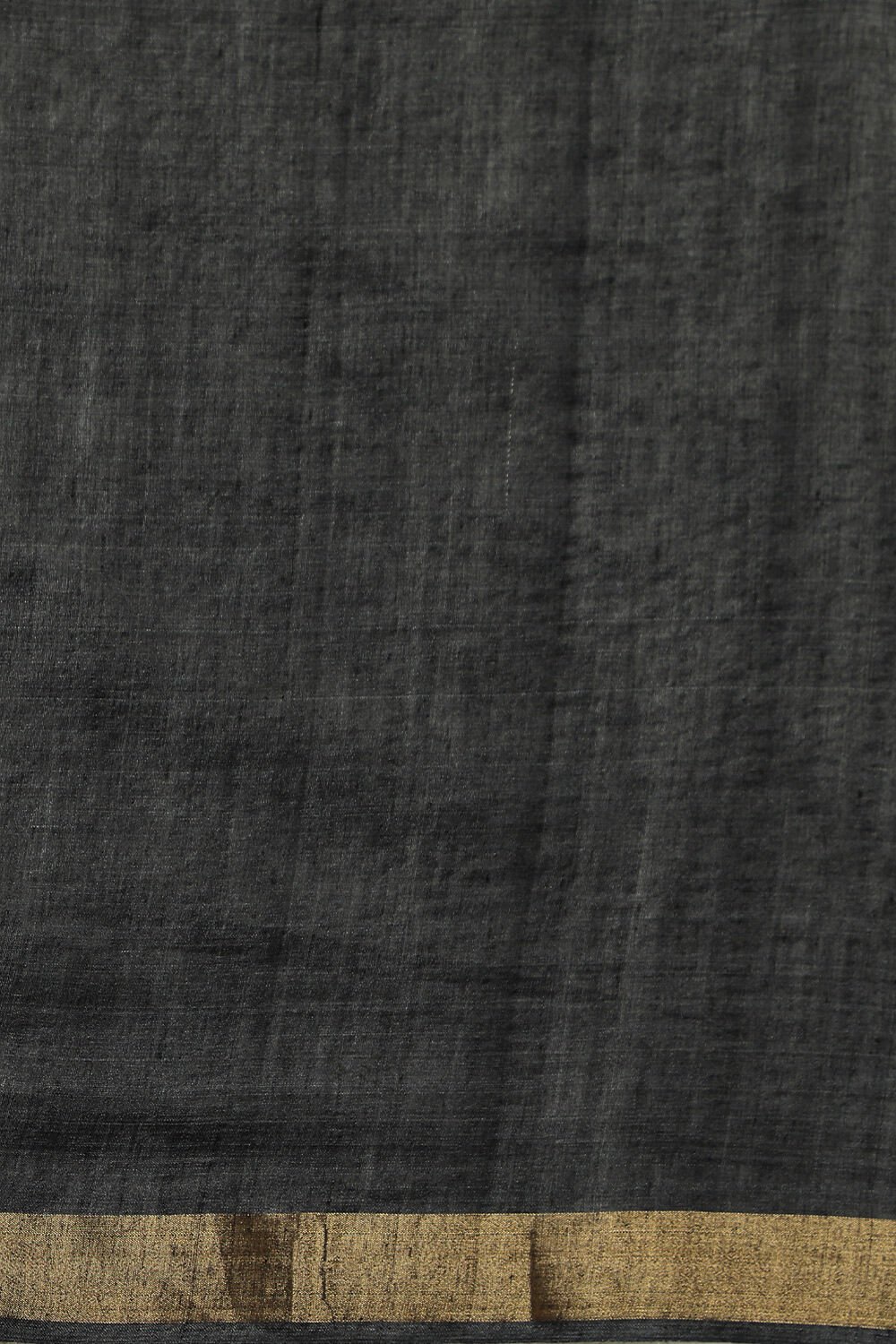Black Chattisgarh Woven Pure Tussar Silk Saree image number null