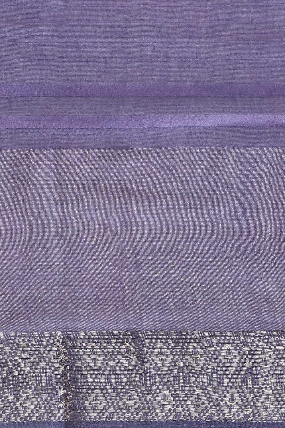 Grey Pure Tussar Silk Bhagalpuri Saree image number null