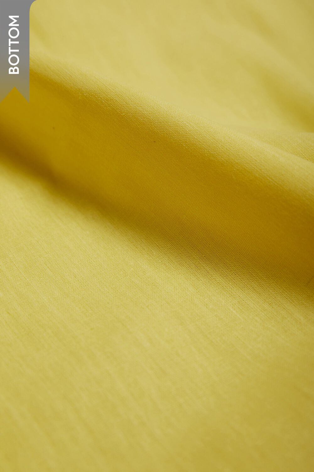 Yellow Screen Printed Pure Cotton Unstitched Suit Set image number null