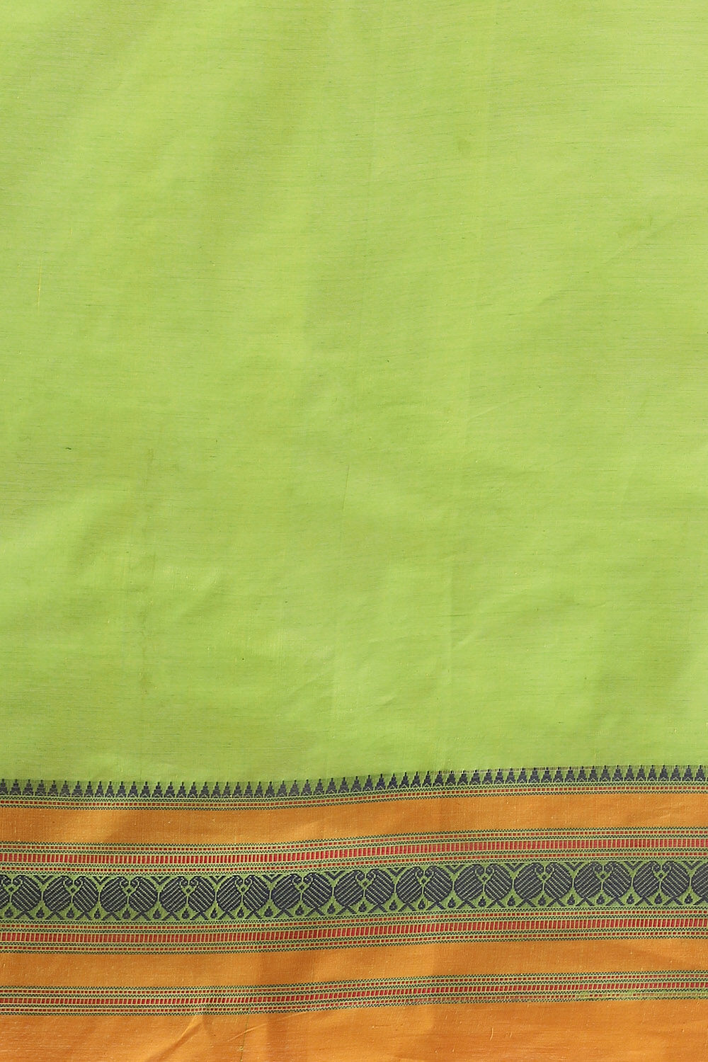 Light Green Pure Cotton South Saree image number null