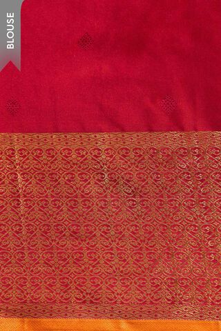 Pink Pure Silk Woven Kanjivaram Saree thumbnail image number null