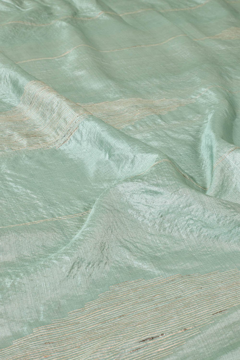 Yellow Chattisgarh Woven Pure Tussar Silk Saree image number null