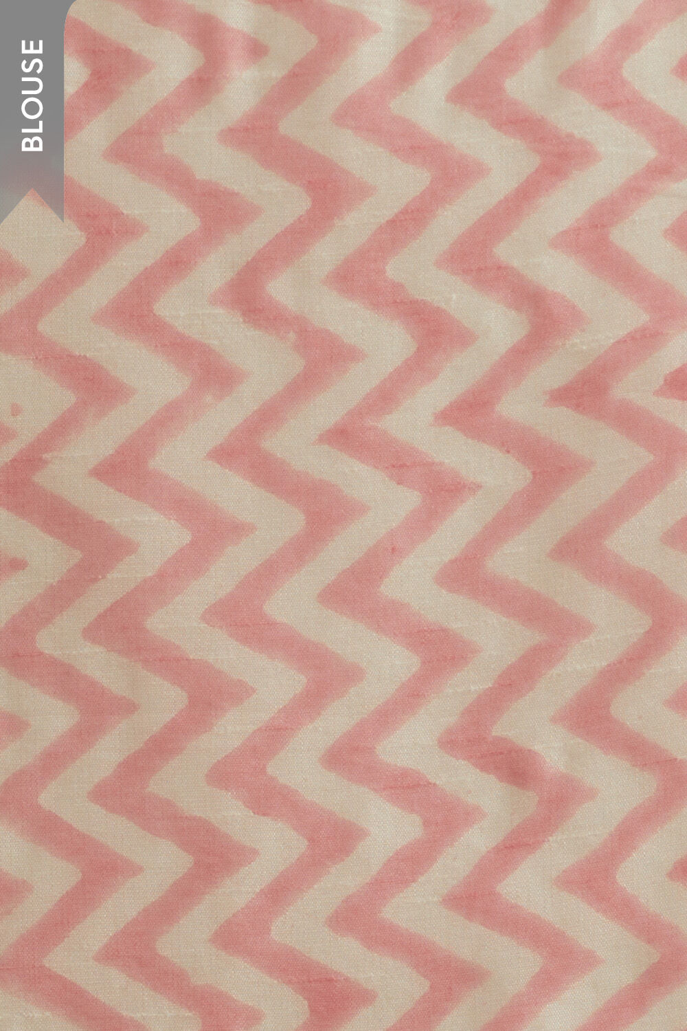 White Block Printed Viscose Luxe Rajasthan Saree image number null