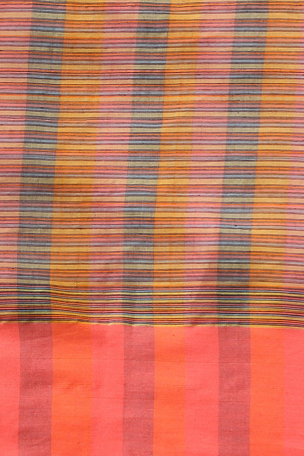 Multicolored Pure Cotton Naranyanpet Saree image number null