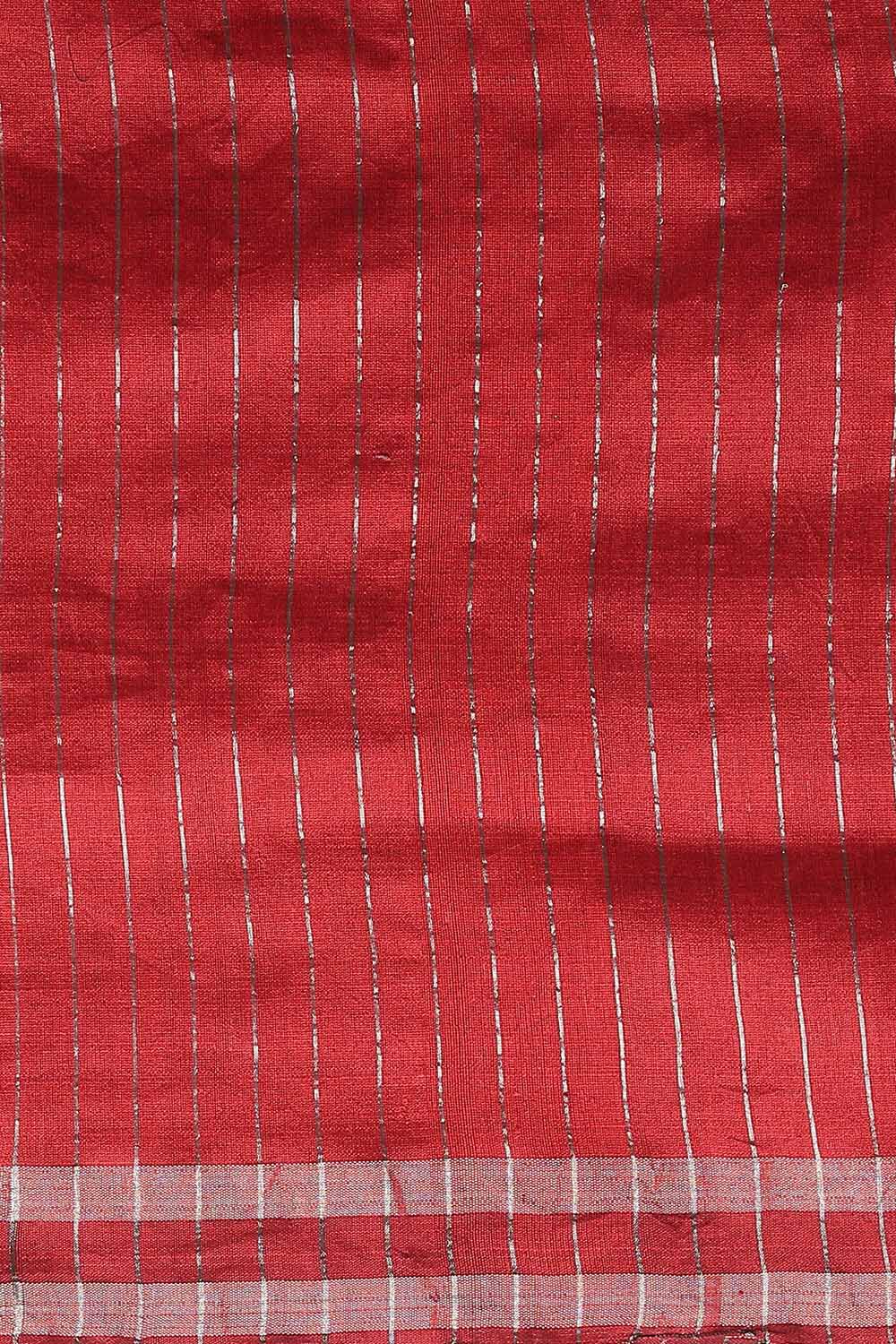 Black Pure Silk Linen Bengal Saree image number null