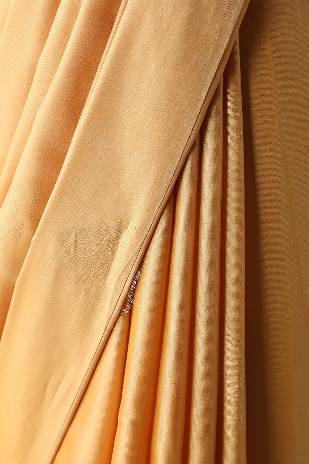 Gold Pure Silk Tencel South Saree image number null