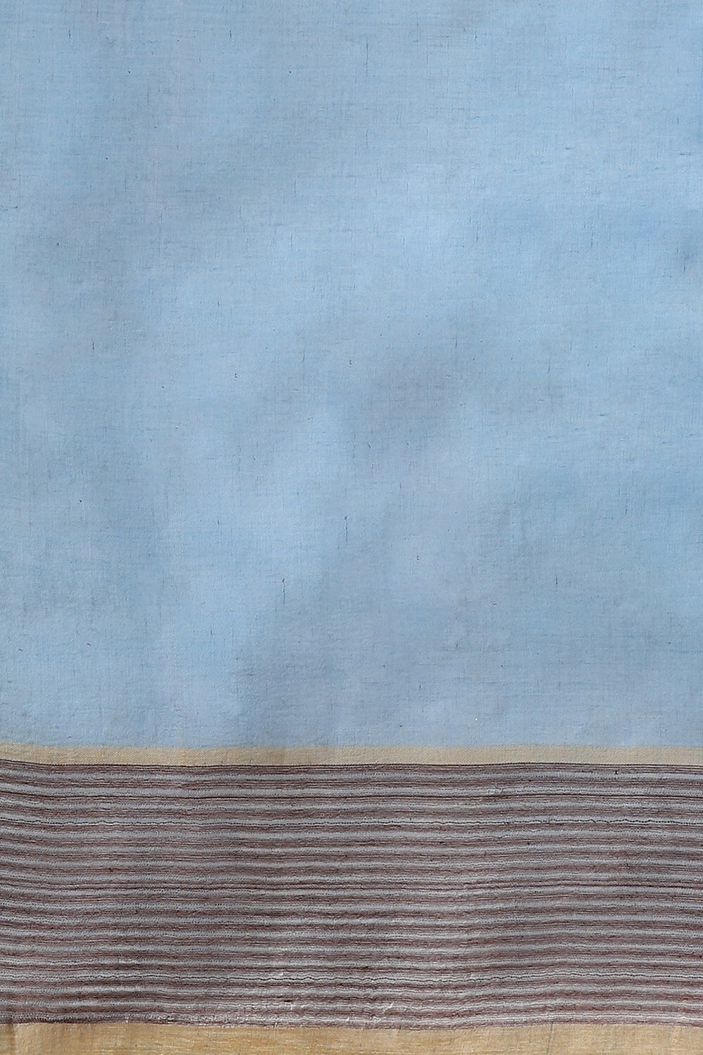 Light Blue Pure Cotton Bengal Saree image number null
