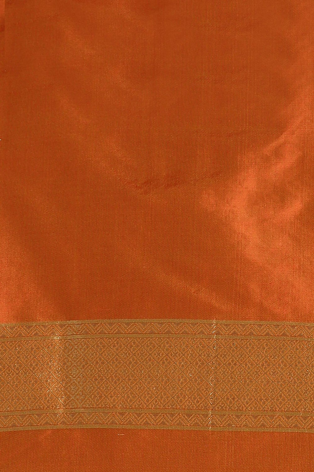 Dark Yellow Pure Silk Banarasi Saree image number null
