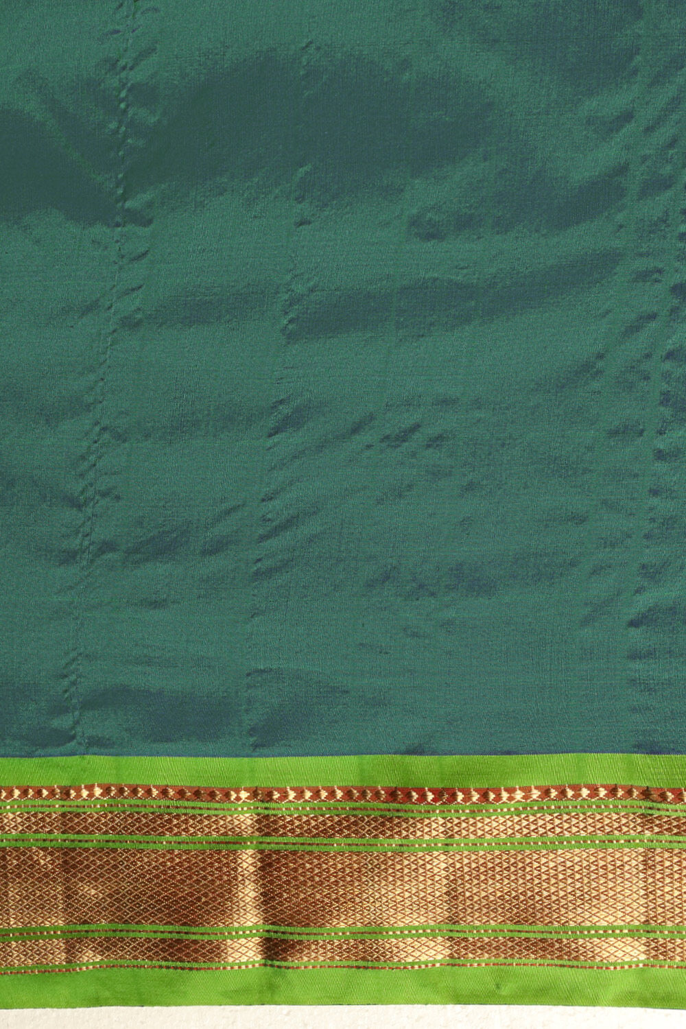 Green Pure Silk Paithani Saree image number null