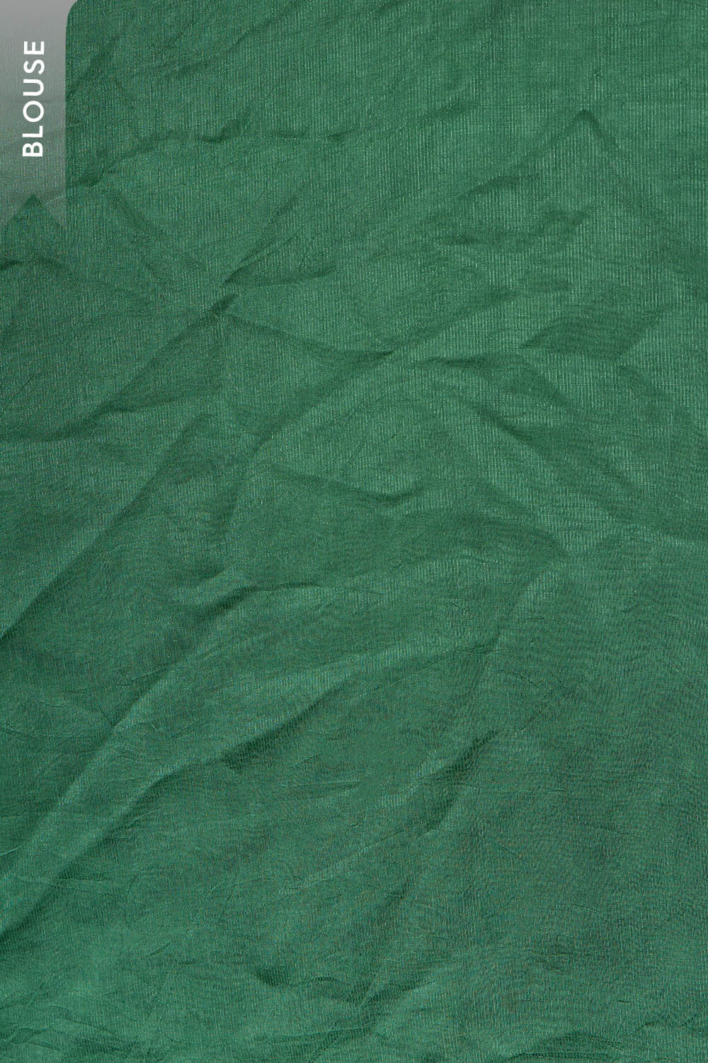Dark Green Silk Tencel Embroidered Saree image number null