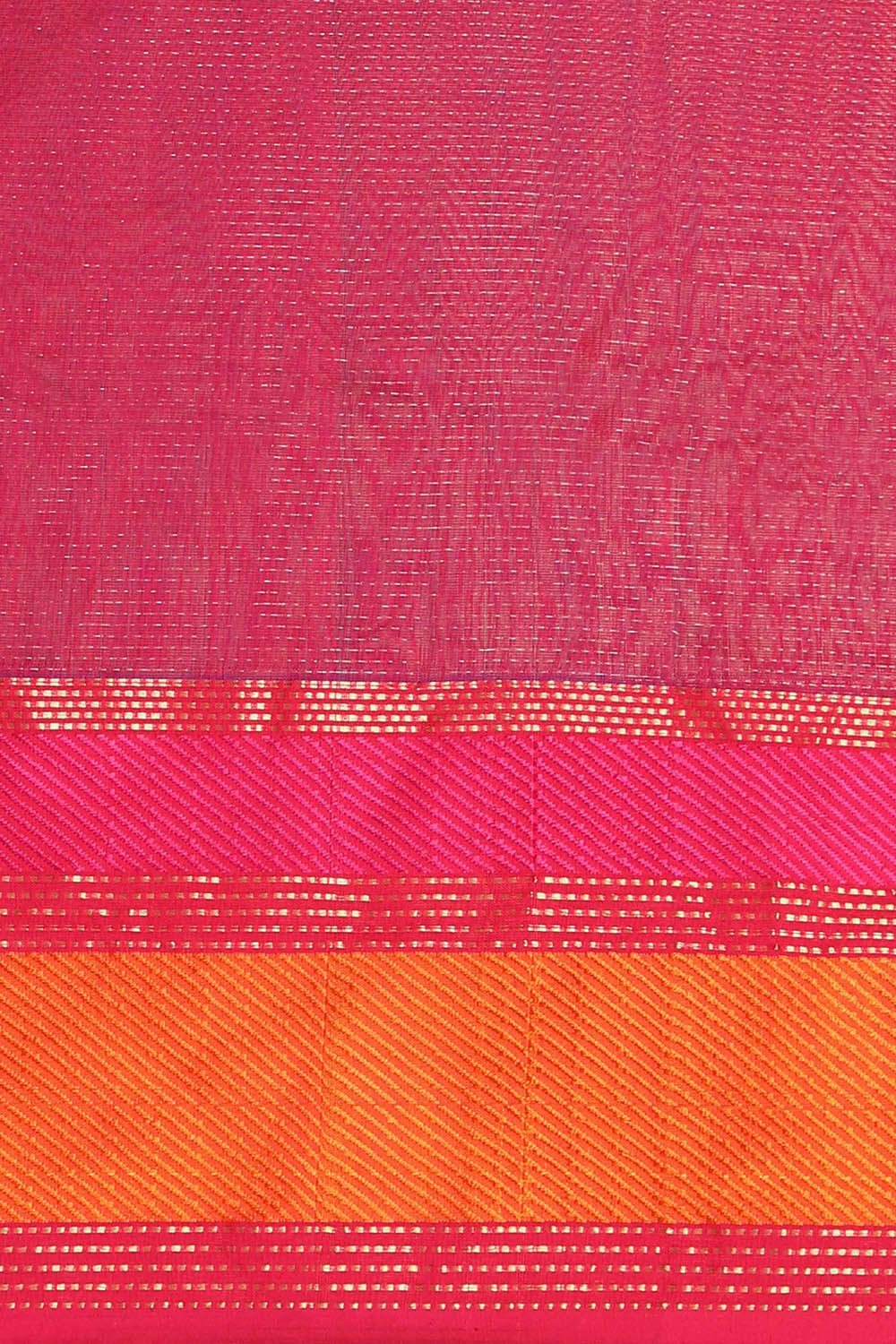 Purple Pure Silk Cotton Maheswari Saree image number null