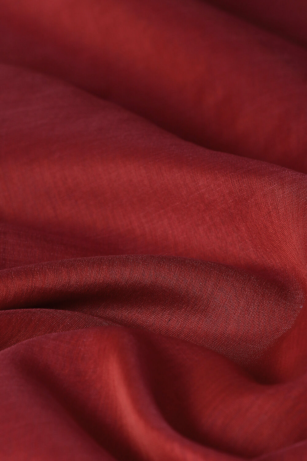 Dark Red Pure Silk Cotton Maheswari Saree image number null