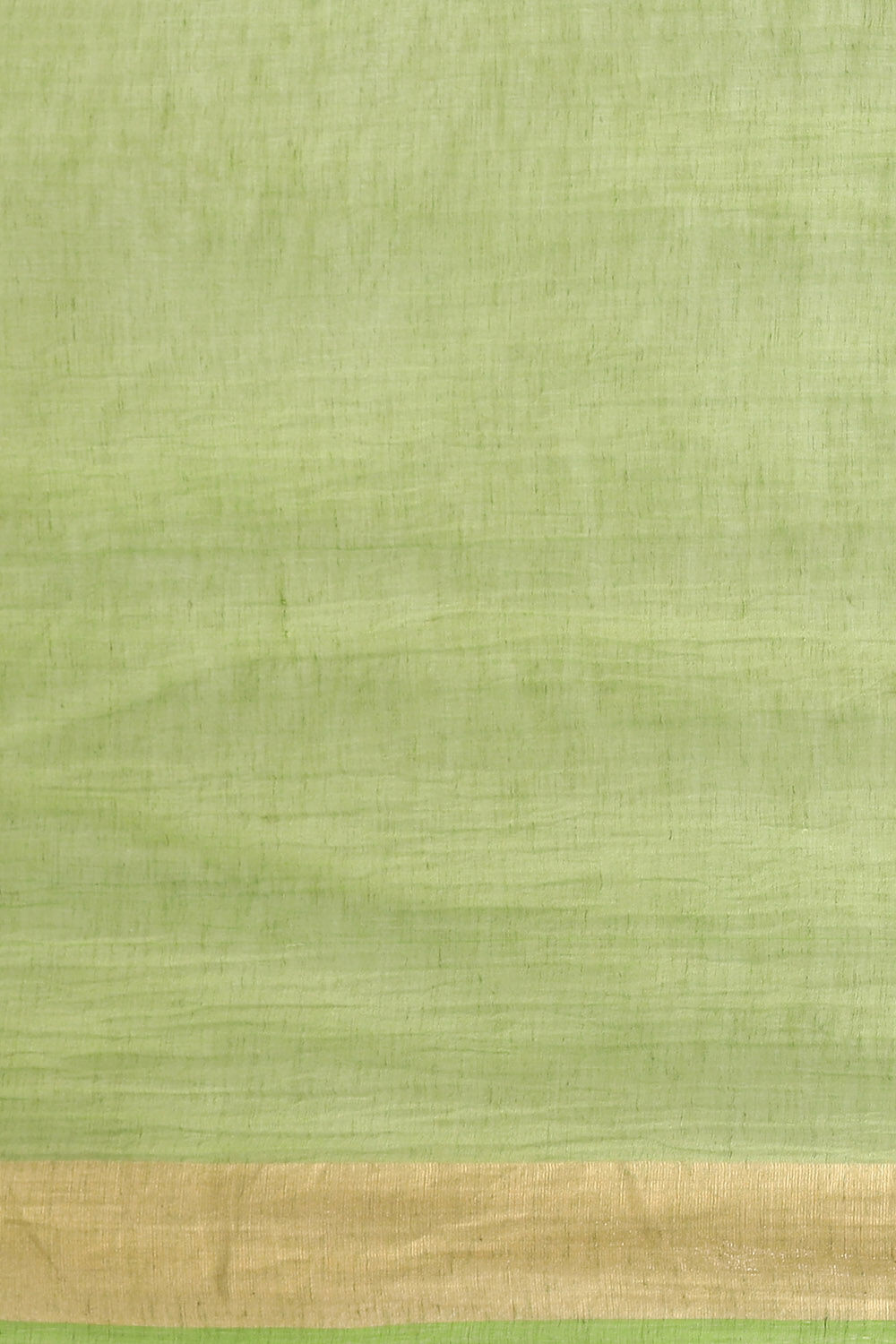 Light Green Pure Silk Linen Bengal Saree image number null