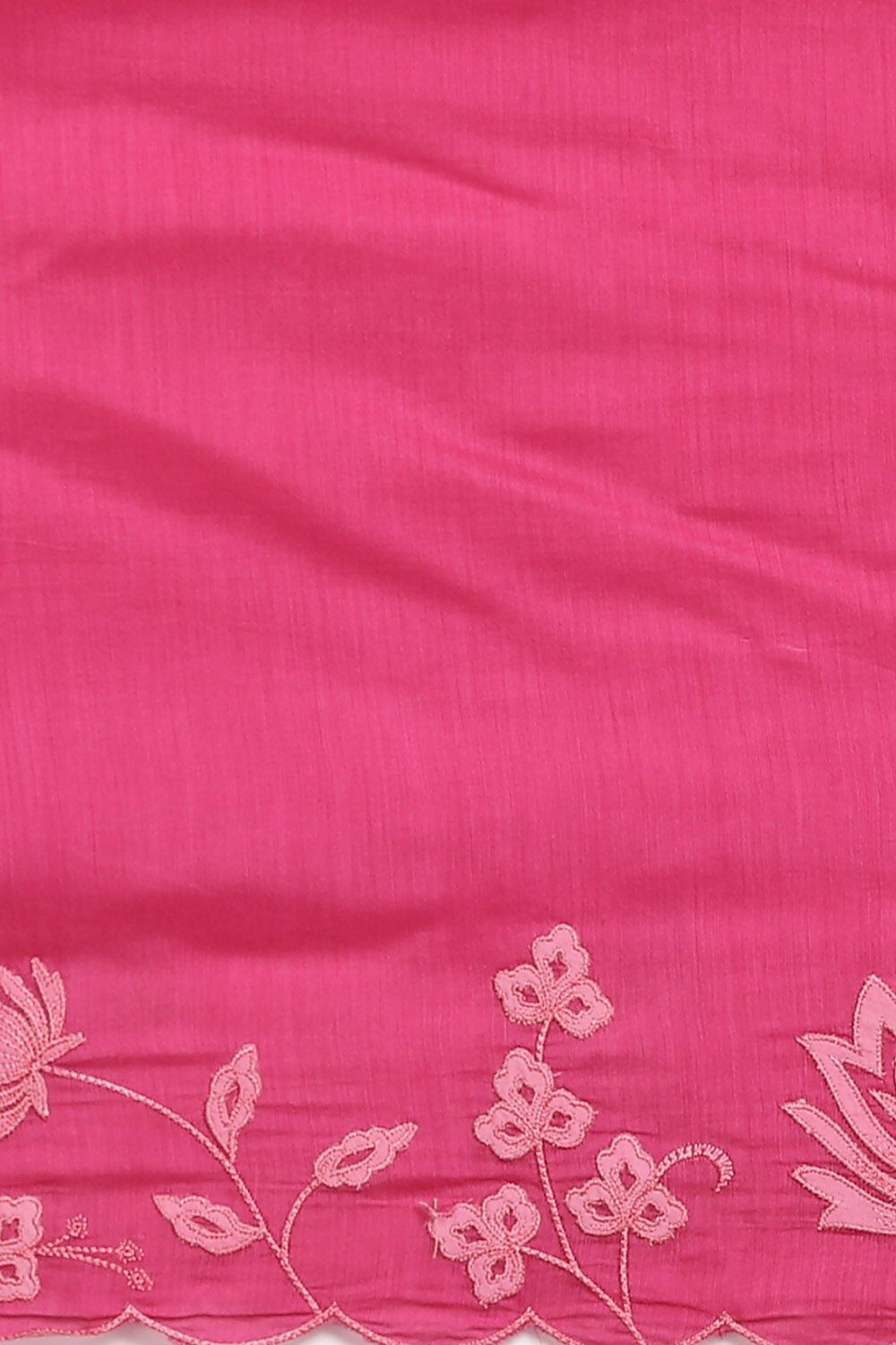 Pink Viscose Applique Kurta Set image number null