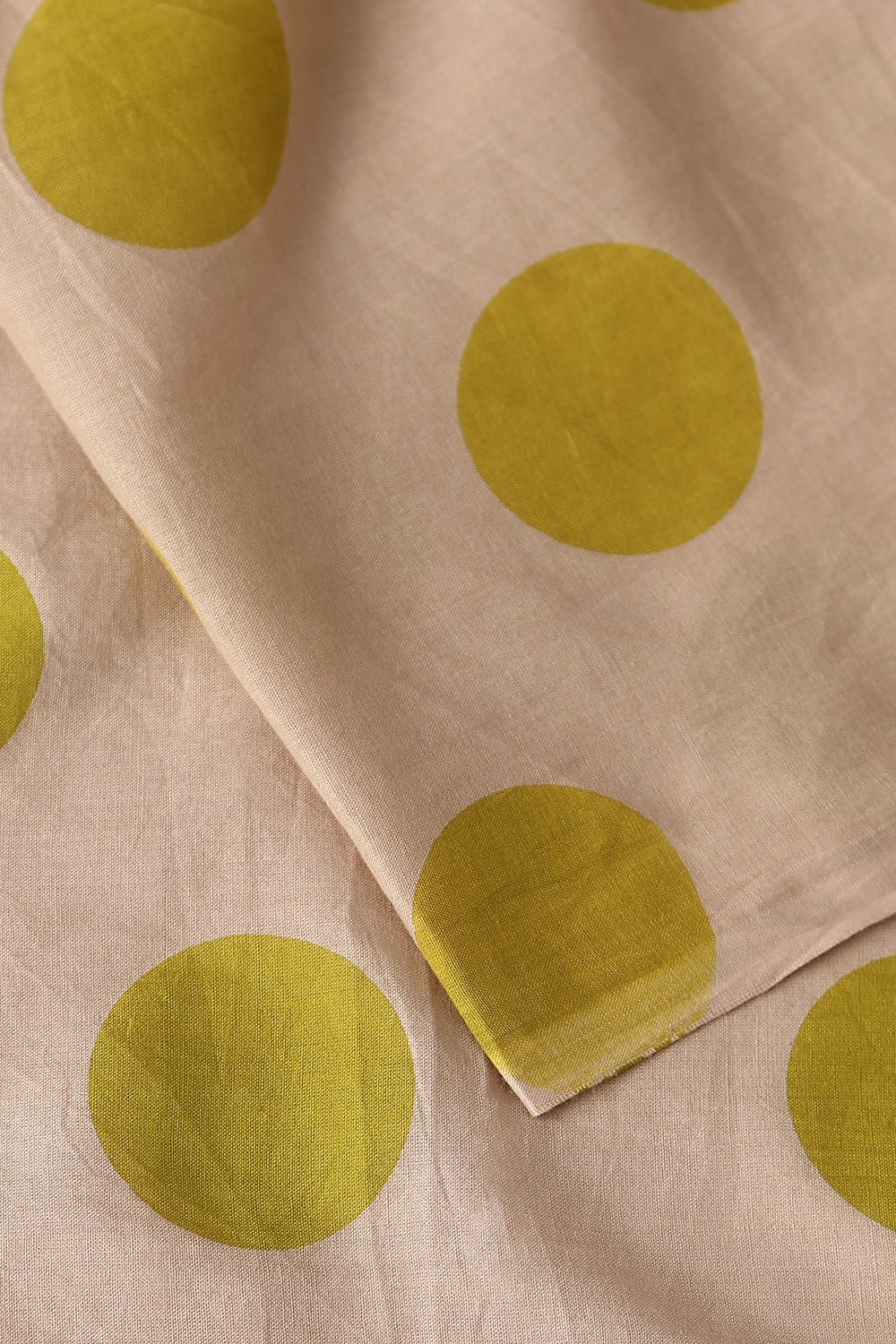 Beige Pure Cotton Printed Saree image number null