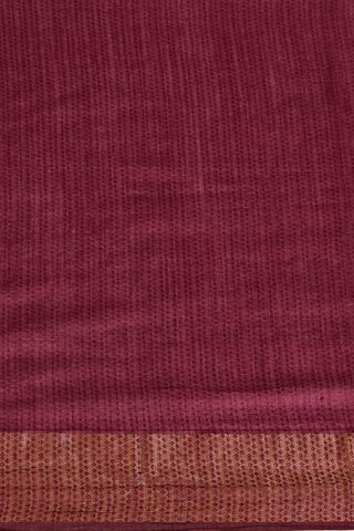 Purple Bengal Pure Tussar Silk Embroidered Saree thumbnail image number null