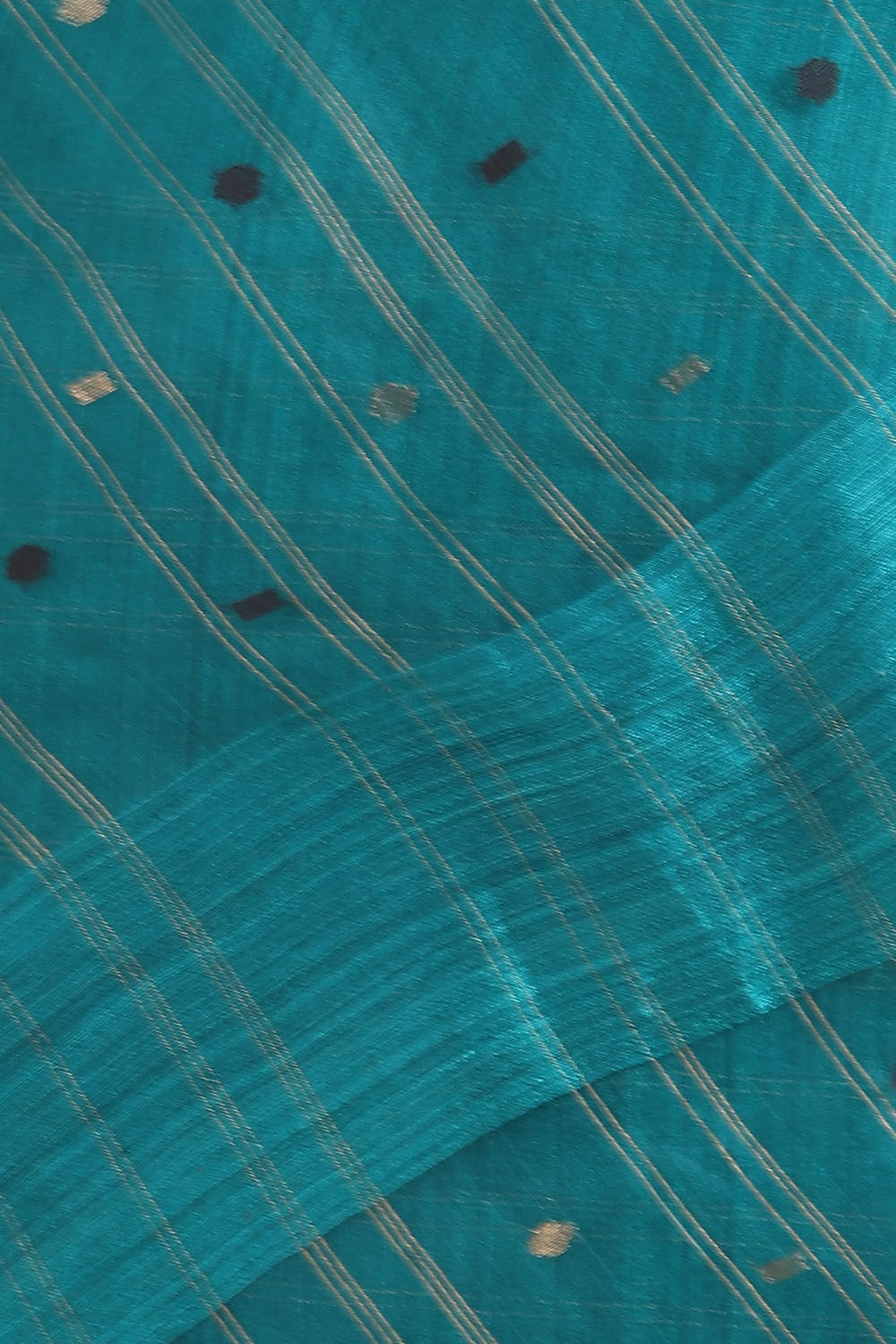 Light Blue Pure Silk Vanya Bengal Saree image number null