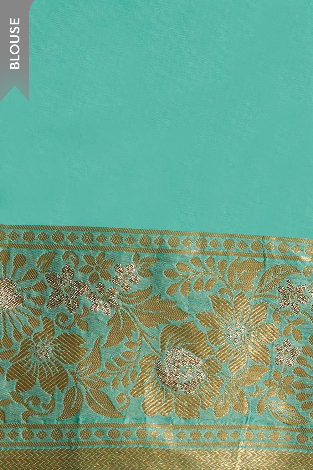 Blue Woven Viscose Luxe Saree image number null