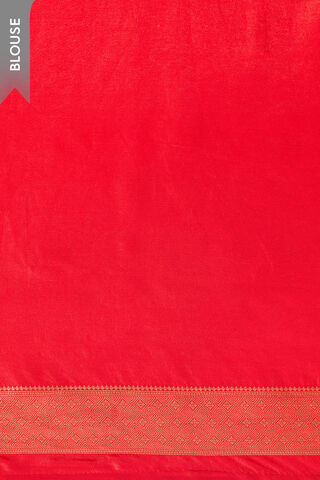 Red Pure Viscose Woven Saree thumbnail image number null