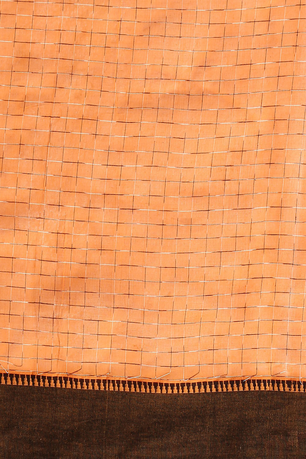 Orange Pure Cotton Naranyanpet Saree image number null