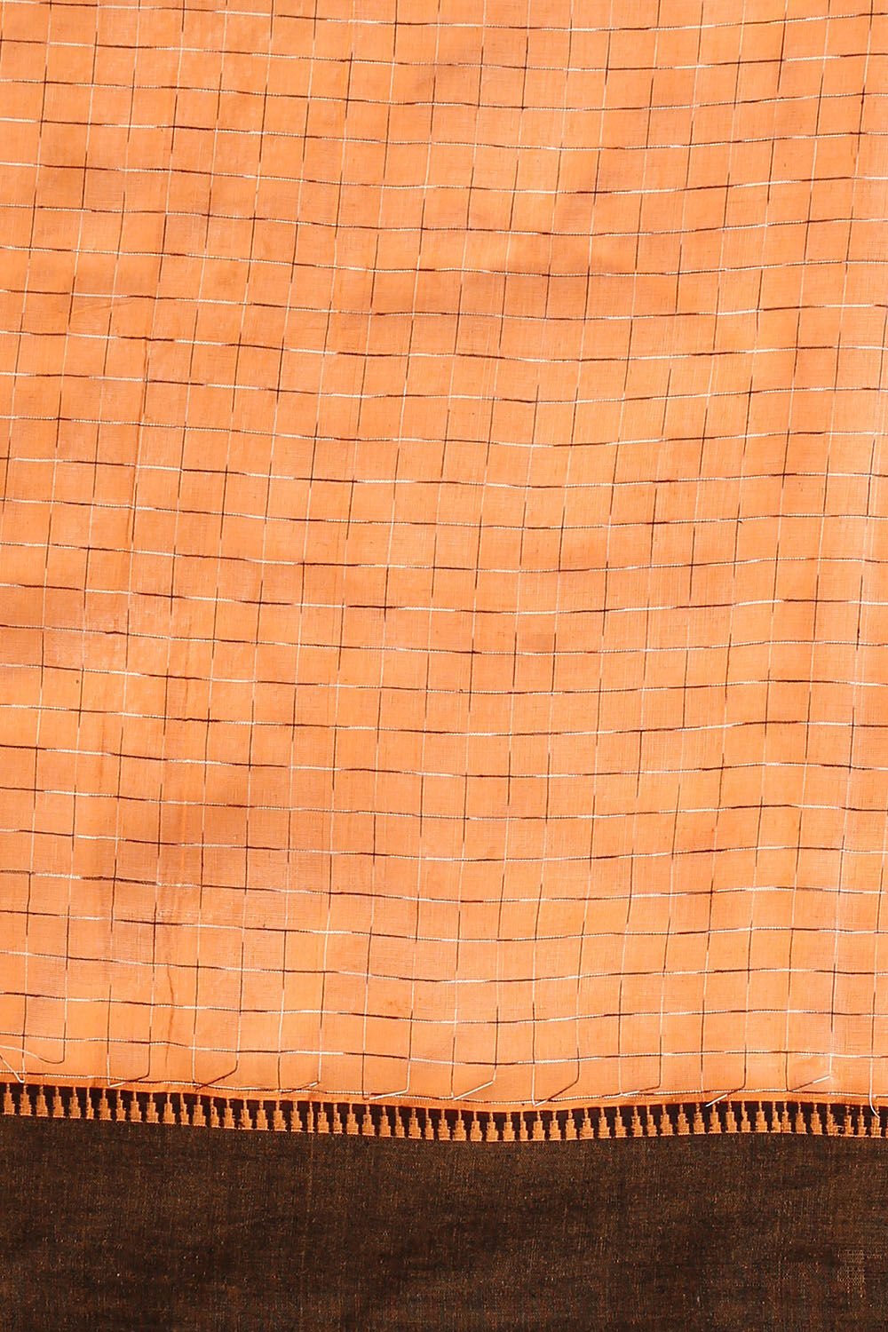 Orange Pure Cotton Naranyanpet Saree image number null