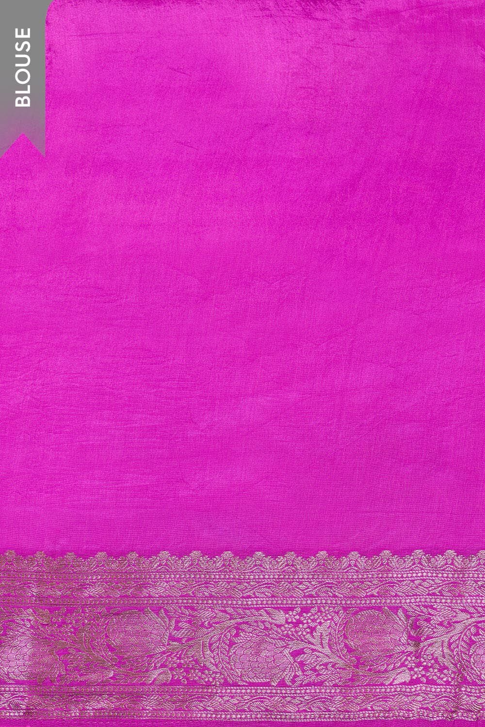 Dark Pink Woven Pure Viscose Saree image number null