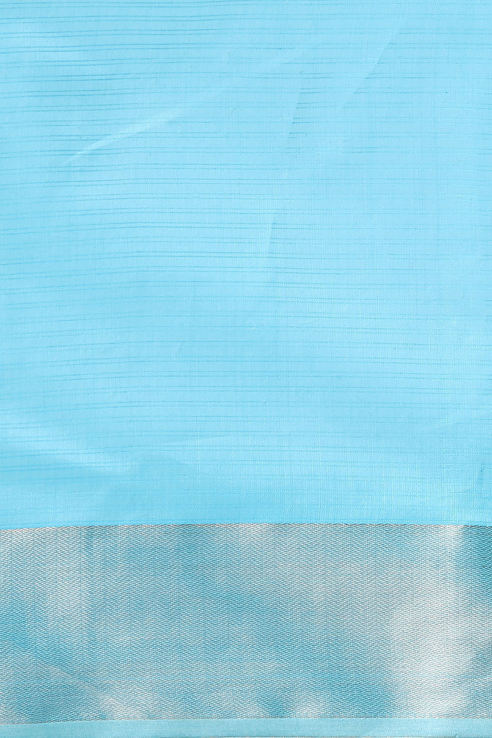 Light Blue Pure Silk Cotton Maheshwari Saree image number null
