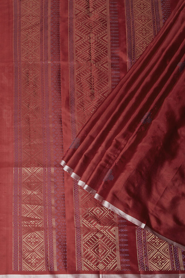 Red Pure Soft Silk Saree
