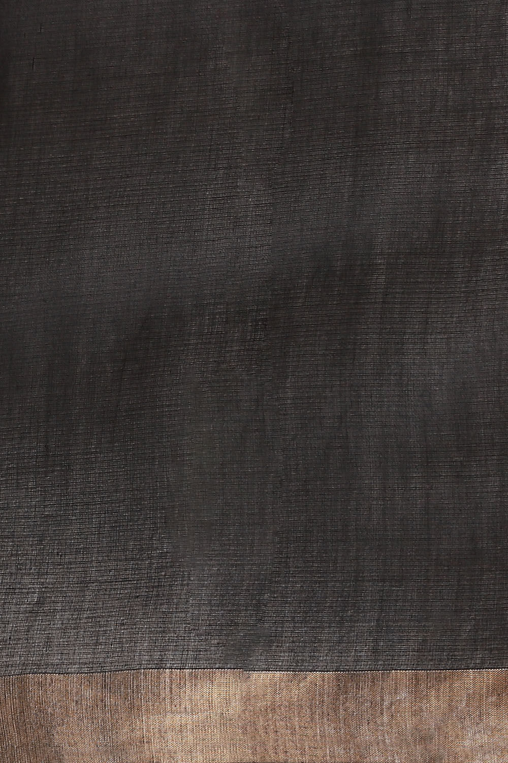 Black Pure Silk Cotton Bengal Saree image number null