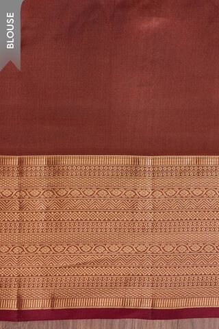 Brown Apsara Woven Silk Viscose Saree thumbnail image number null