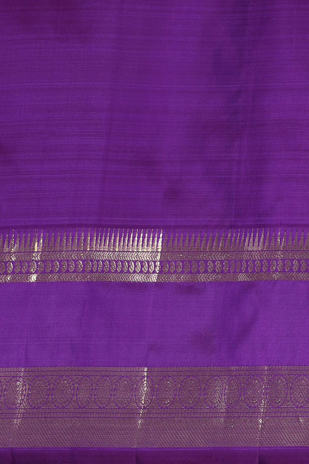 Purple Pure Silk Kanjivaram Saree image number null