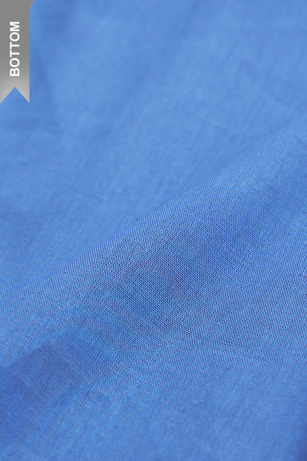 Light Blue Screen Printed Pure Cotton Suit Set image number null