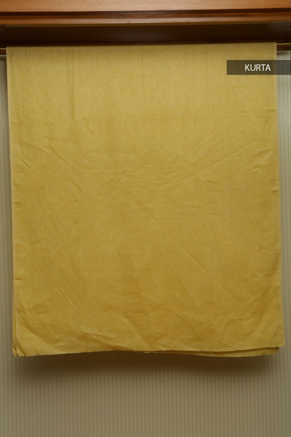Yellow Bengal Pure Linen Suit Set image number null