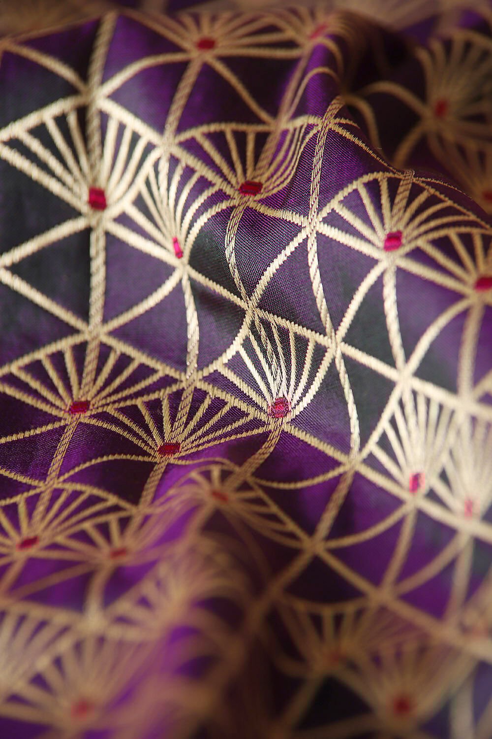 Dark Blue Pure Silk Banarasi Brocade Saree image number null
