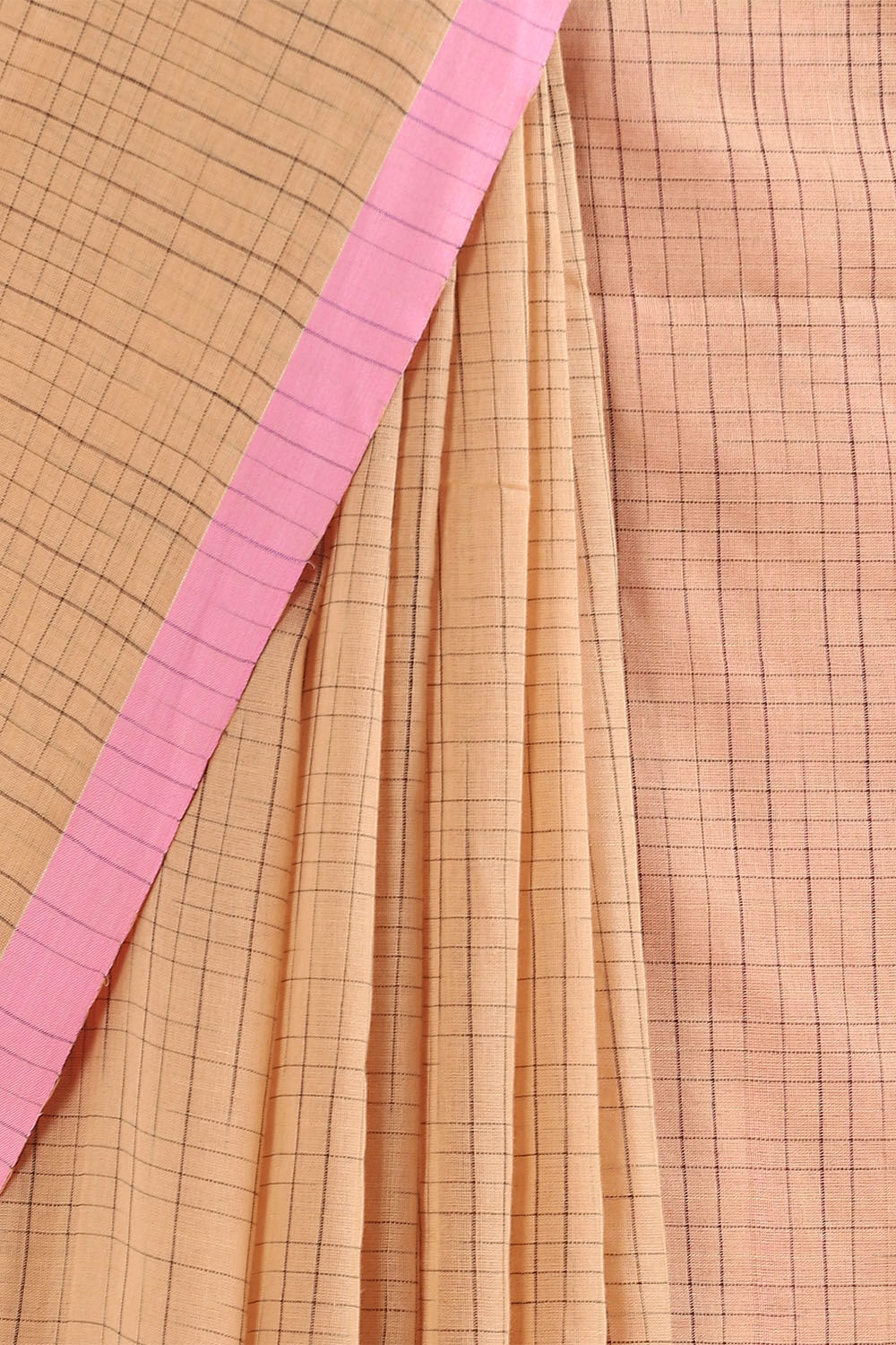 Light Brown Pure Cotton Jamdani Saree image number null