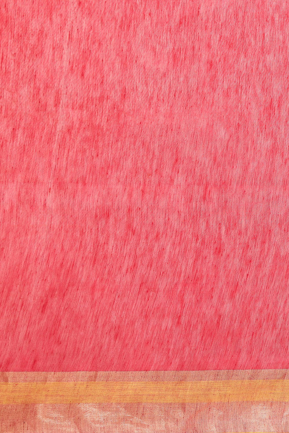 Light Red Pure Silk Linen Bhagalpuri Saree image number null