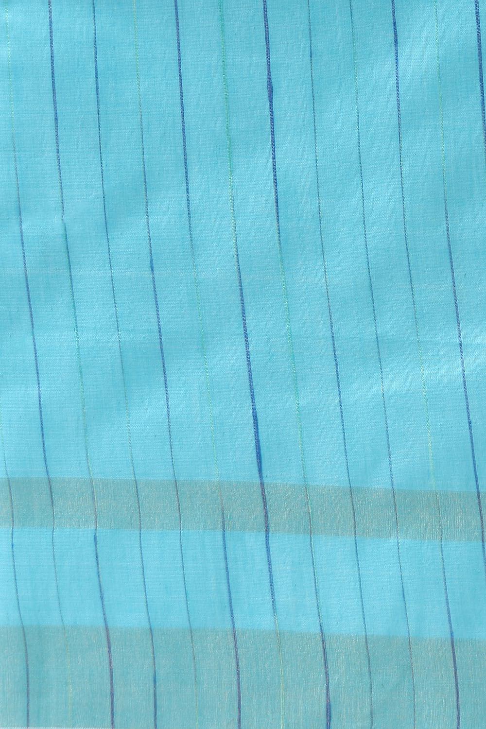 Light Blue Pure Tussar Silk Tie and Dye Saree image number null