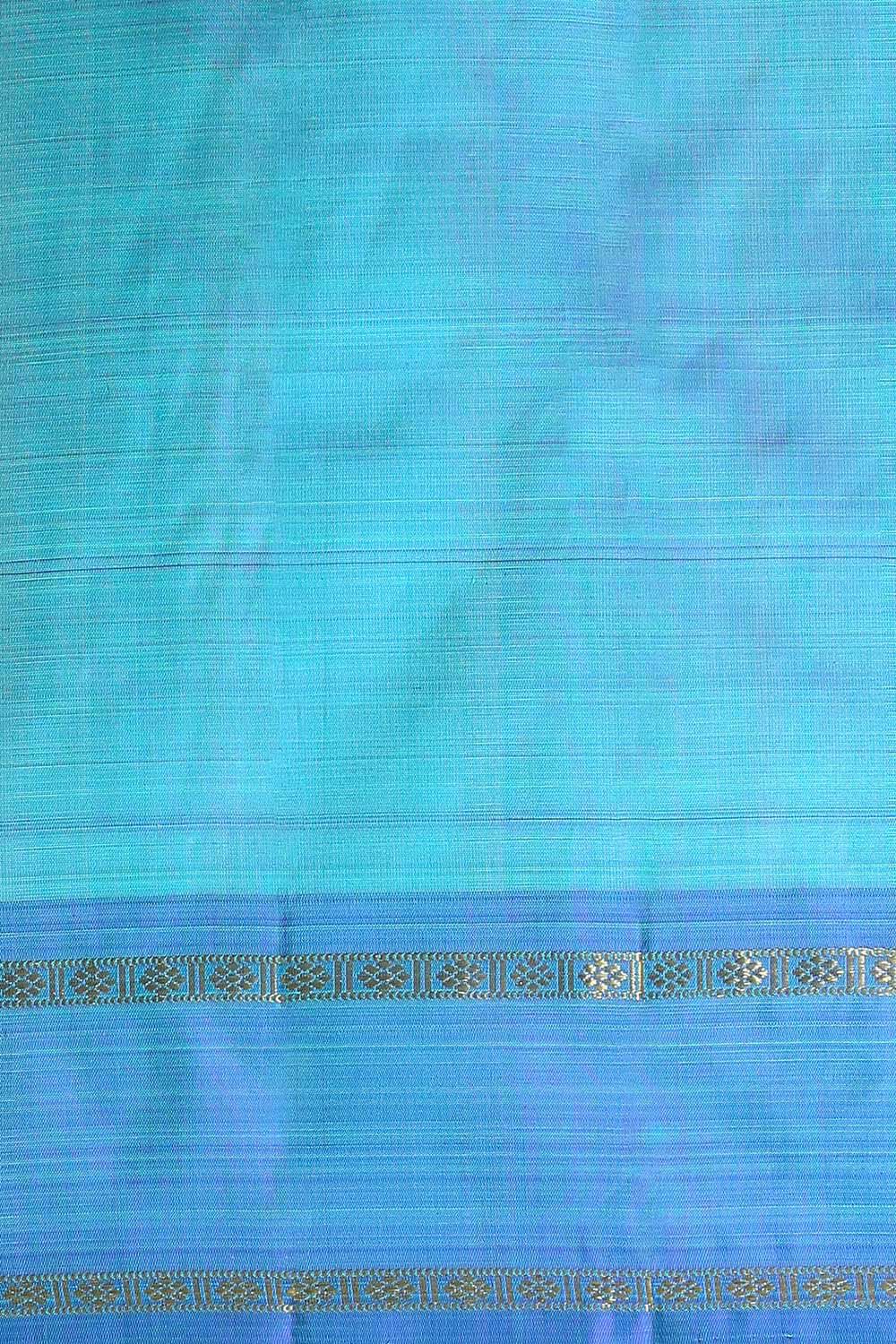 Light Green Pure Silk Kanjivaram Saree image number null