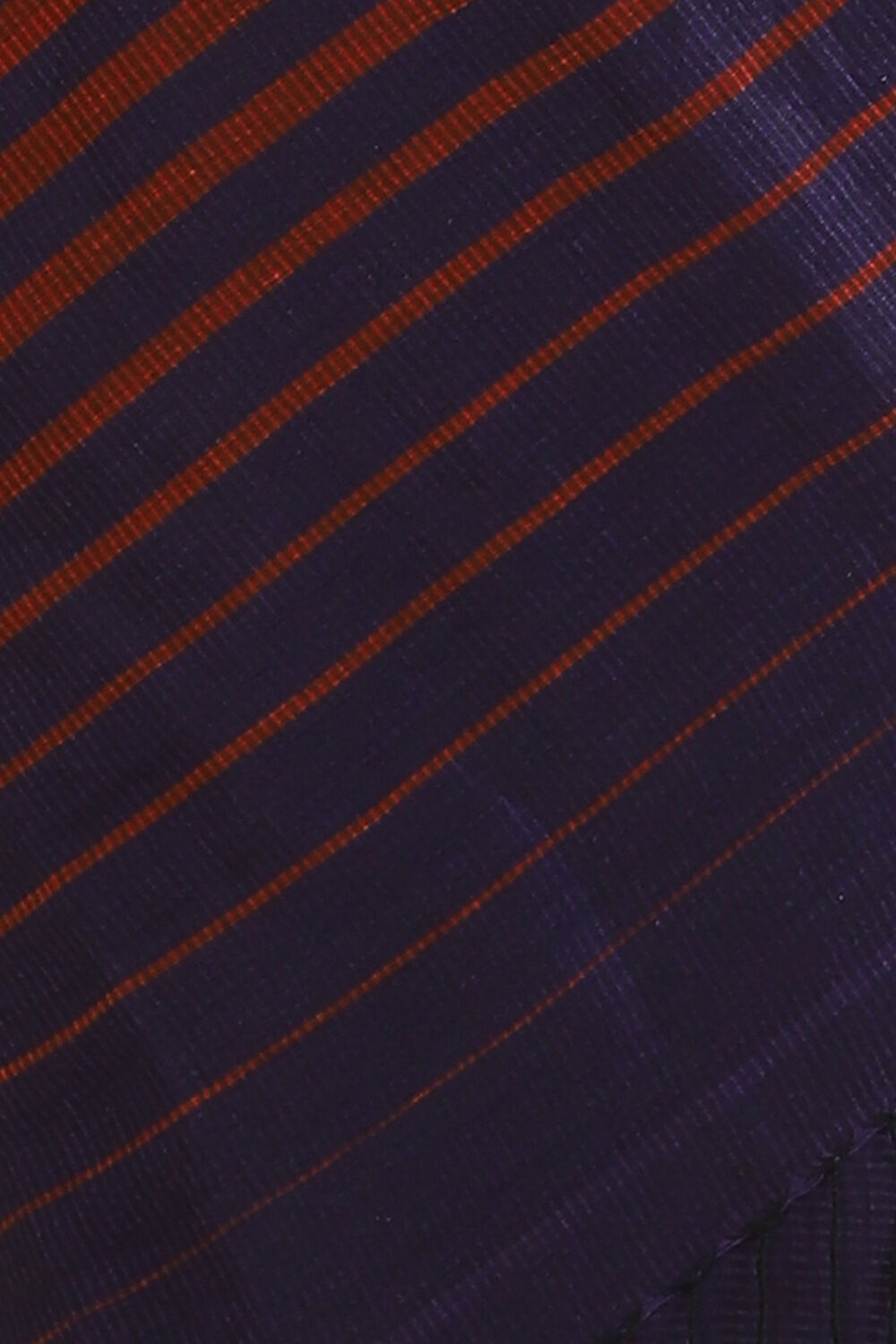 Violet Pure Cotton Linen Bengal Saree image number null