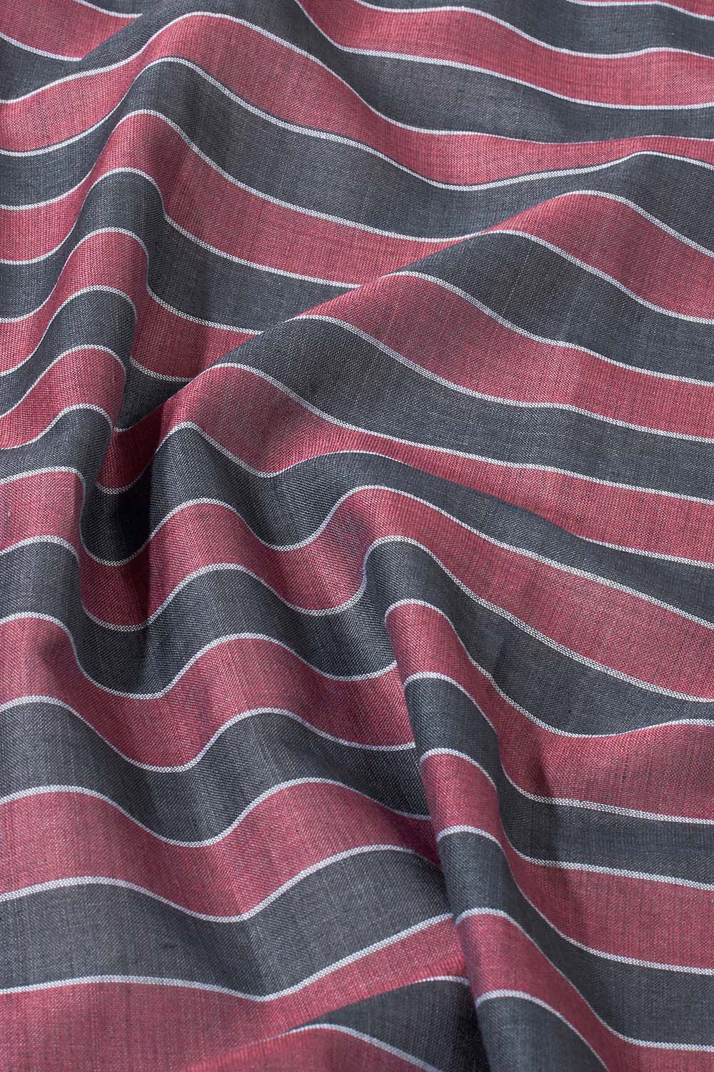 Grey Odisha Pure Cotton Ikat Saree image number null