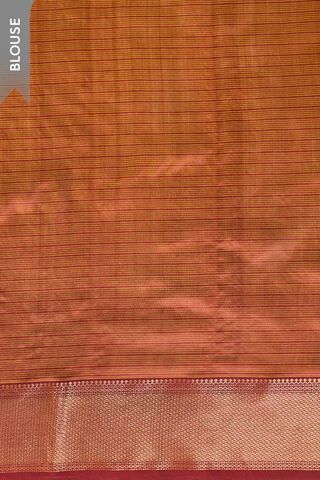 Yellow Woven Pure Silk Maheshwari Saree thumbnail image number null