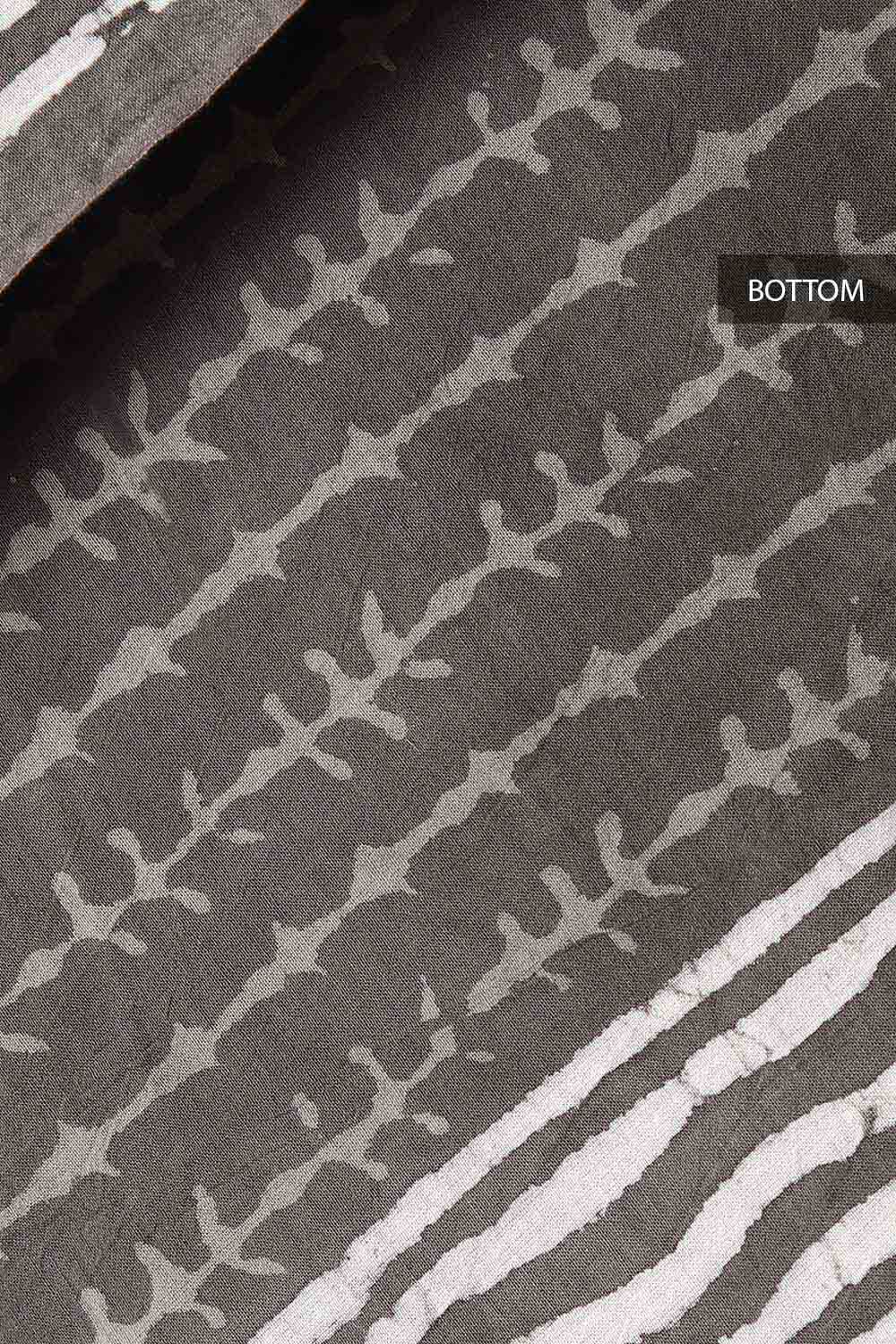 Brown Block Printed Cotton Suit image number null